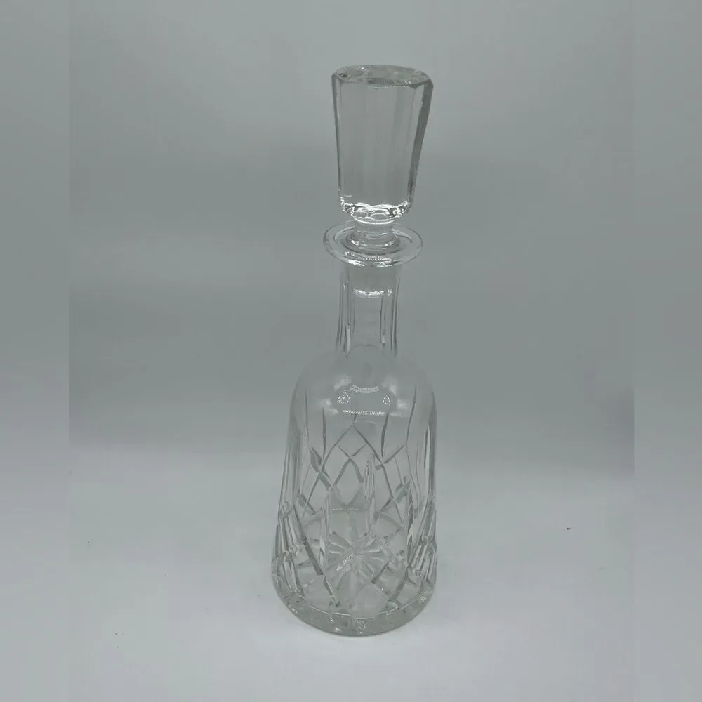 WATERFORD Style Decanter CRYSTAL, Hand Blown, Gatsby Glamour